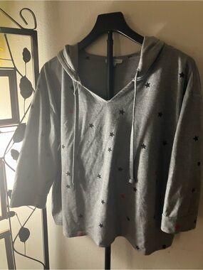 Sportelle Heather Gray Casual Top